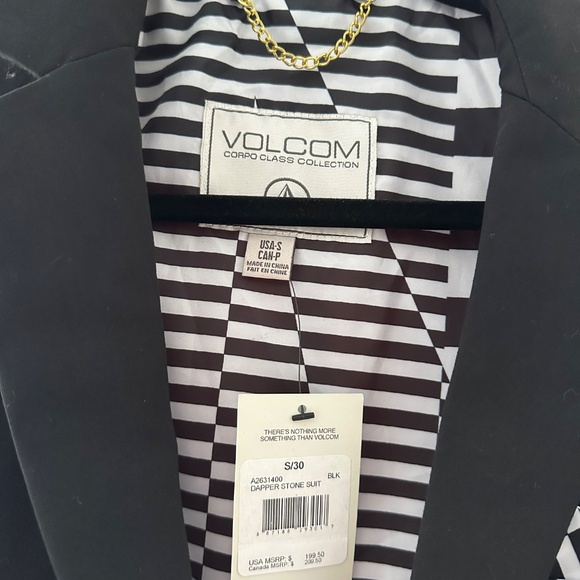 Volcom Men’s Dapper Stone Suit and Pants - Picture 4 of 10